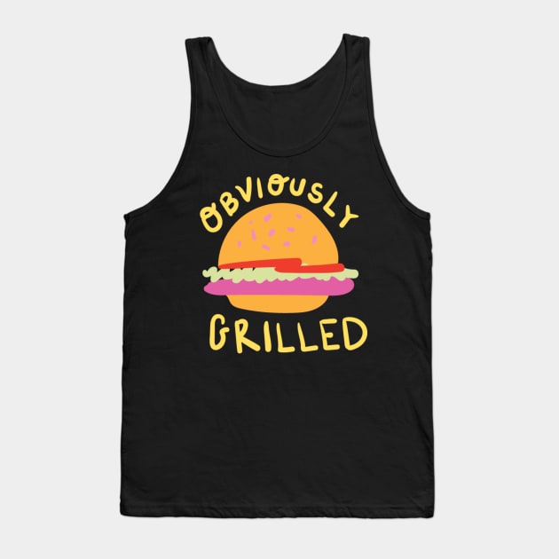 Obviously Grilled - Steamed Hams Tank Top by KodiakMilly